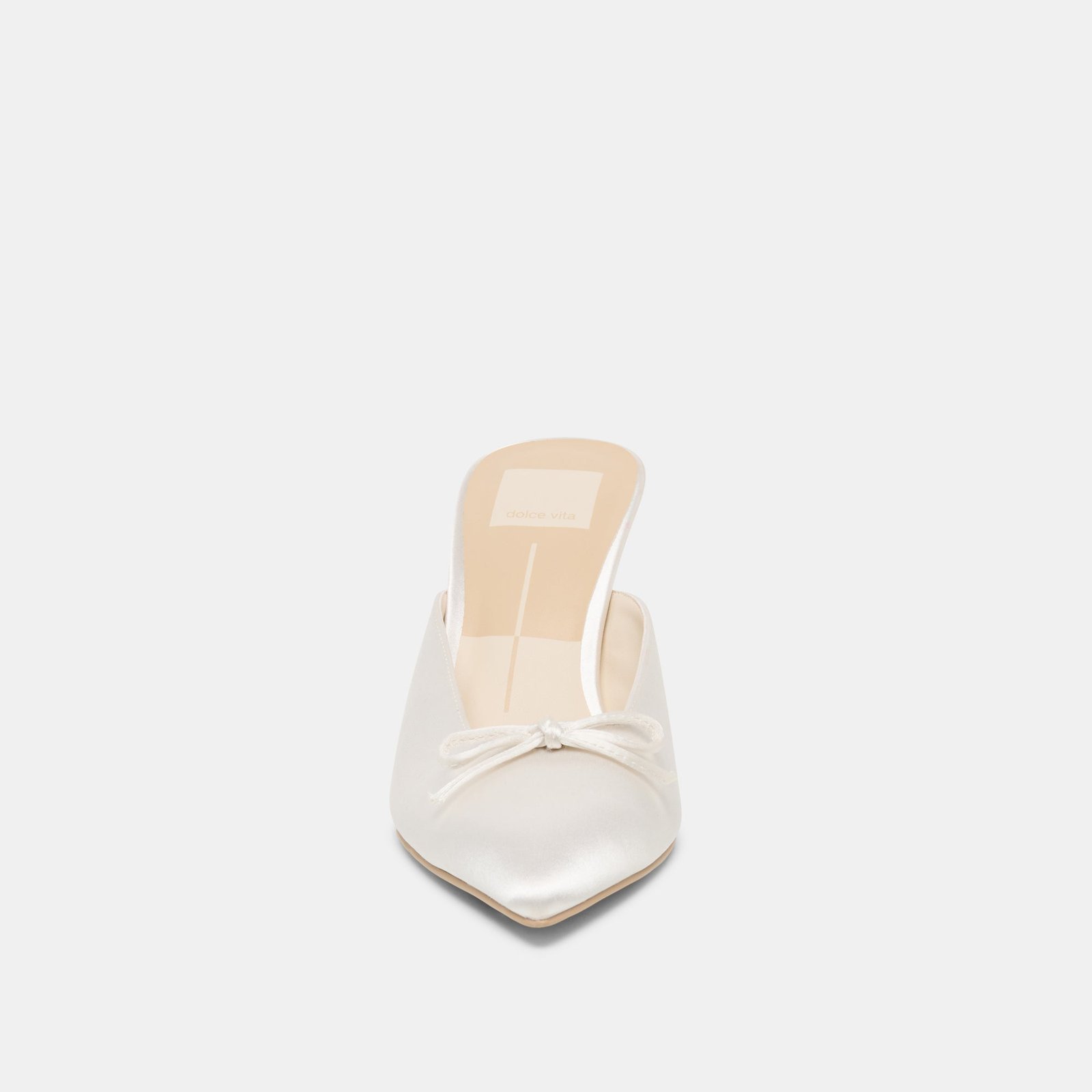 CLEO HIGH HEELS OFF WHITE SATIN - Image 8
